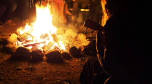 Am Feuer vorbereiten